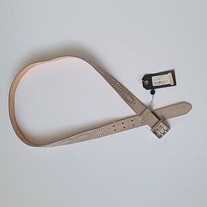 Rag and Bone grey suede leather belt sz L